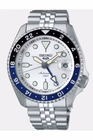 Men's Sports White Dial GMT Watch SSK033K1