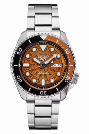 5 Sports Street Automatic Brown Dial Watch SRPJ47K1 42.5mm